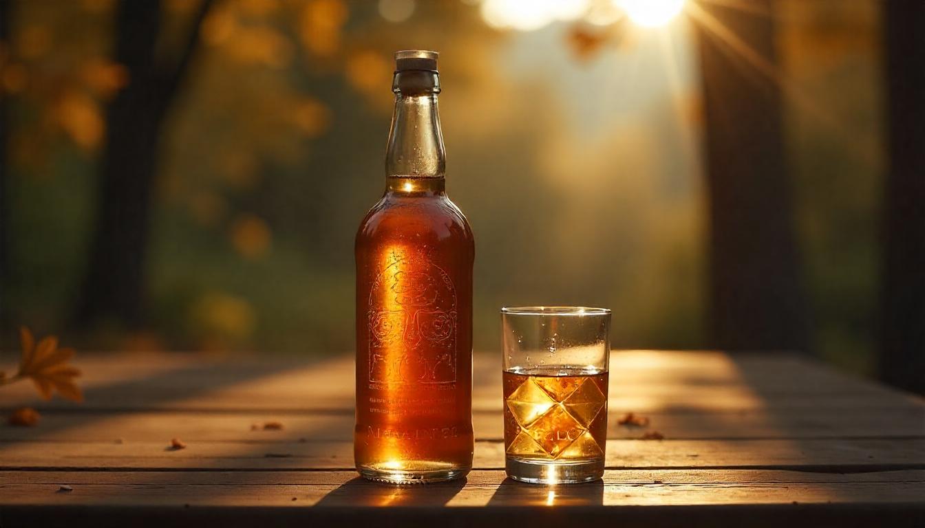 botella de tintura de diente de león