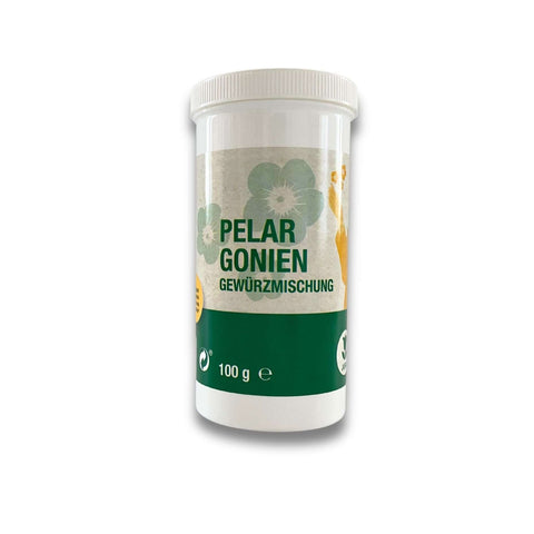 Pelargonium spice mix with sprinkler insert