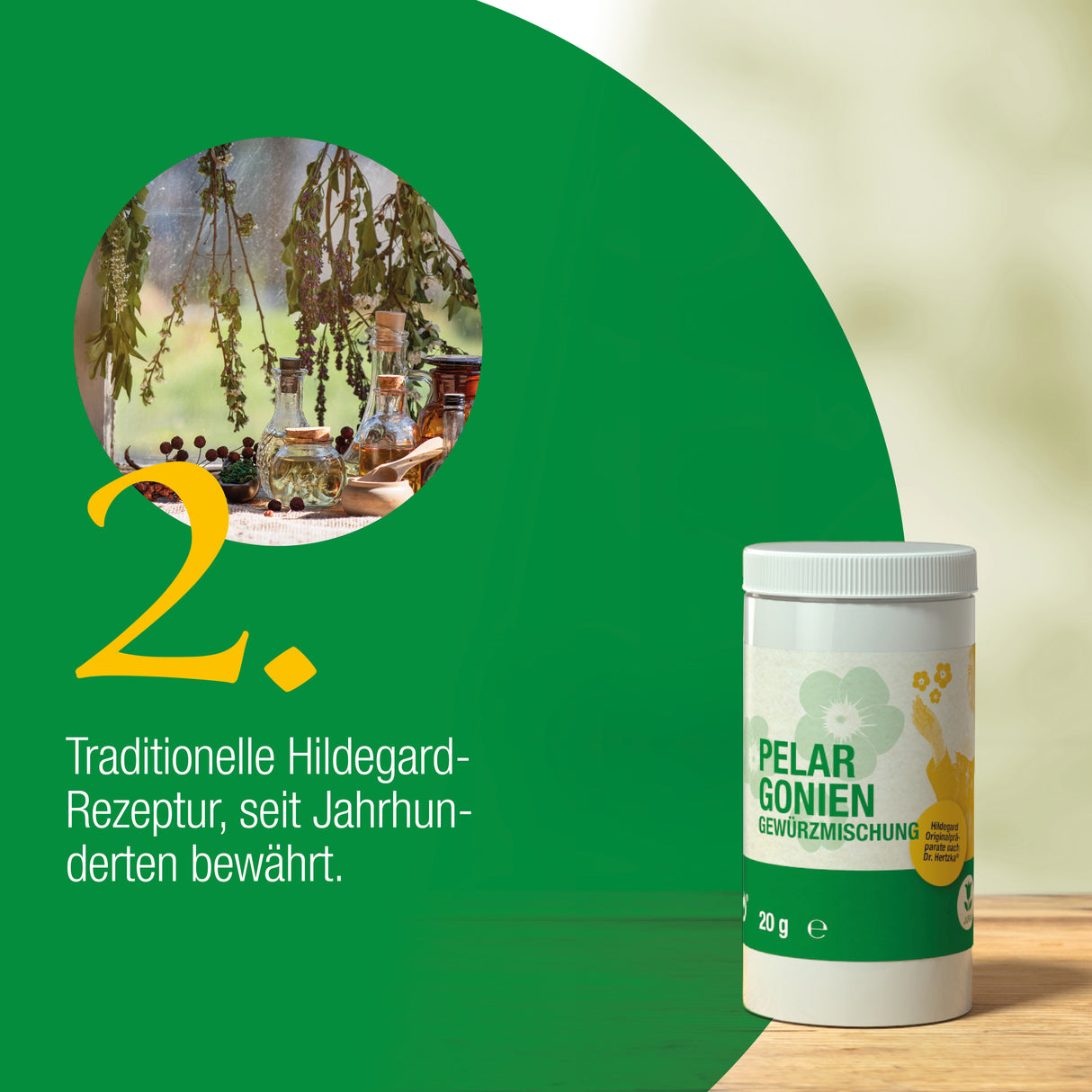 Miscela di spezie di pelargonio con diffusore