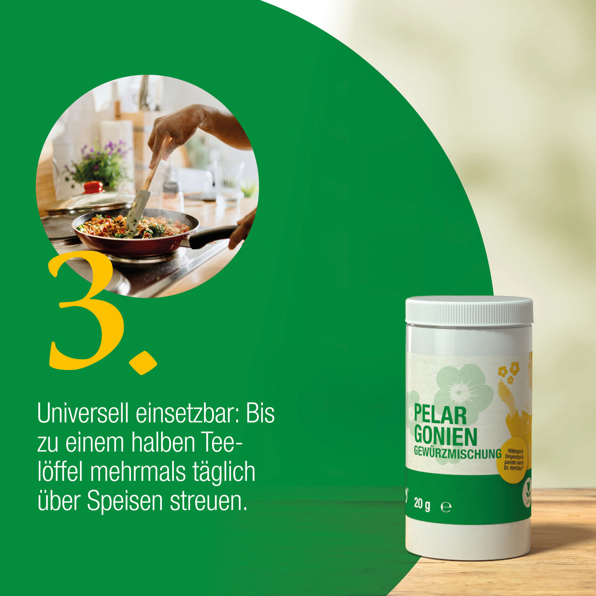 Miscela di spezie di pelargonio con diffusore