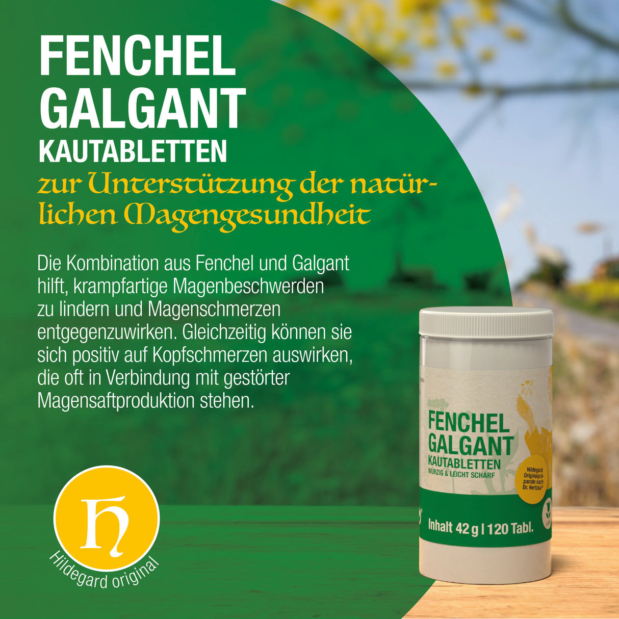 Fenchel-Galgant-Tabletten