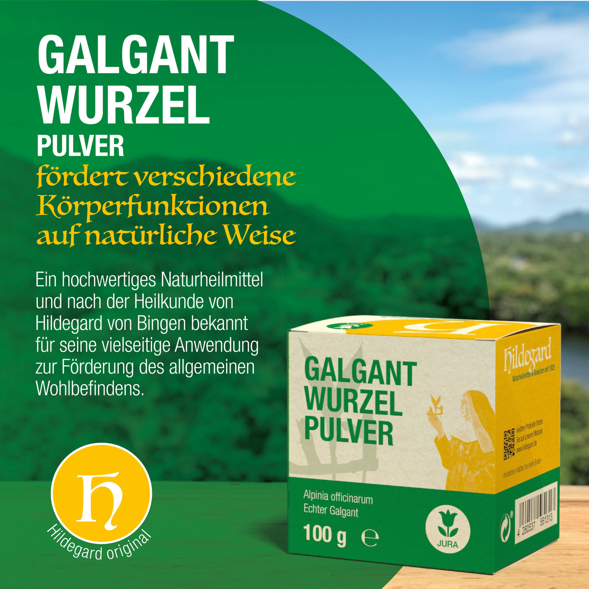 Galgantwurzelpulver