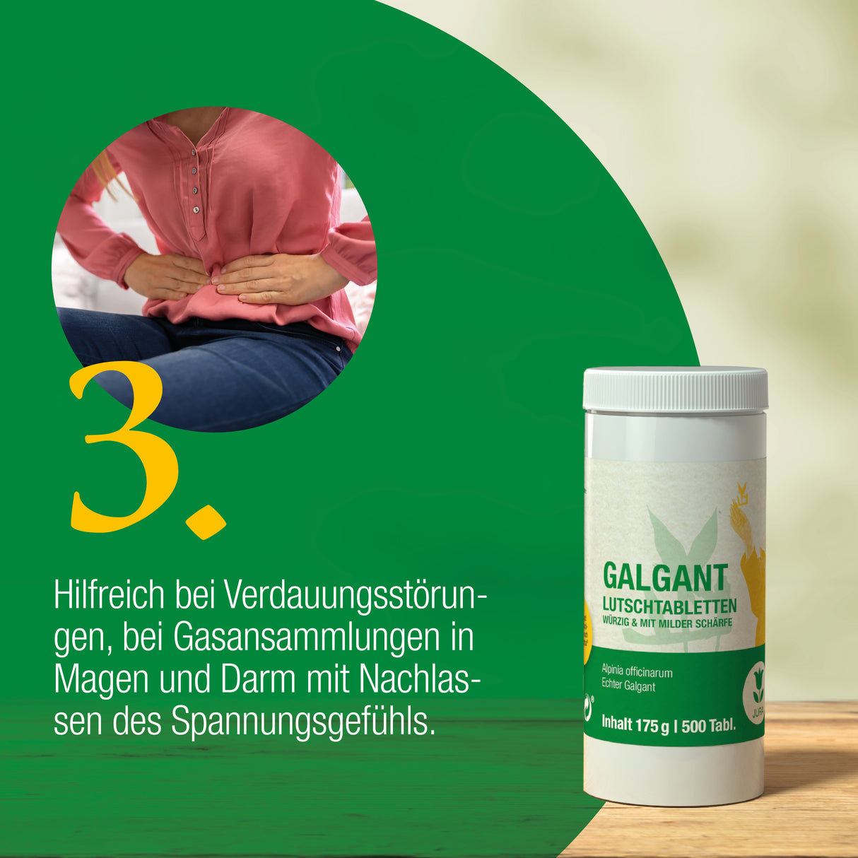 Galgant Lutschtabletten 500 Tabletten