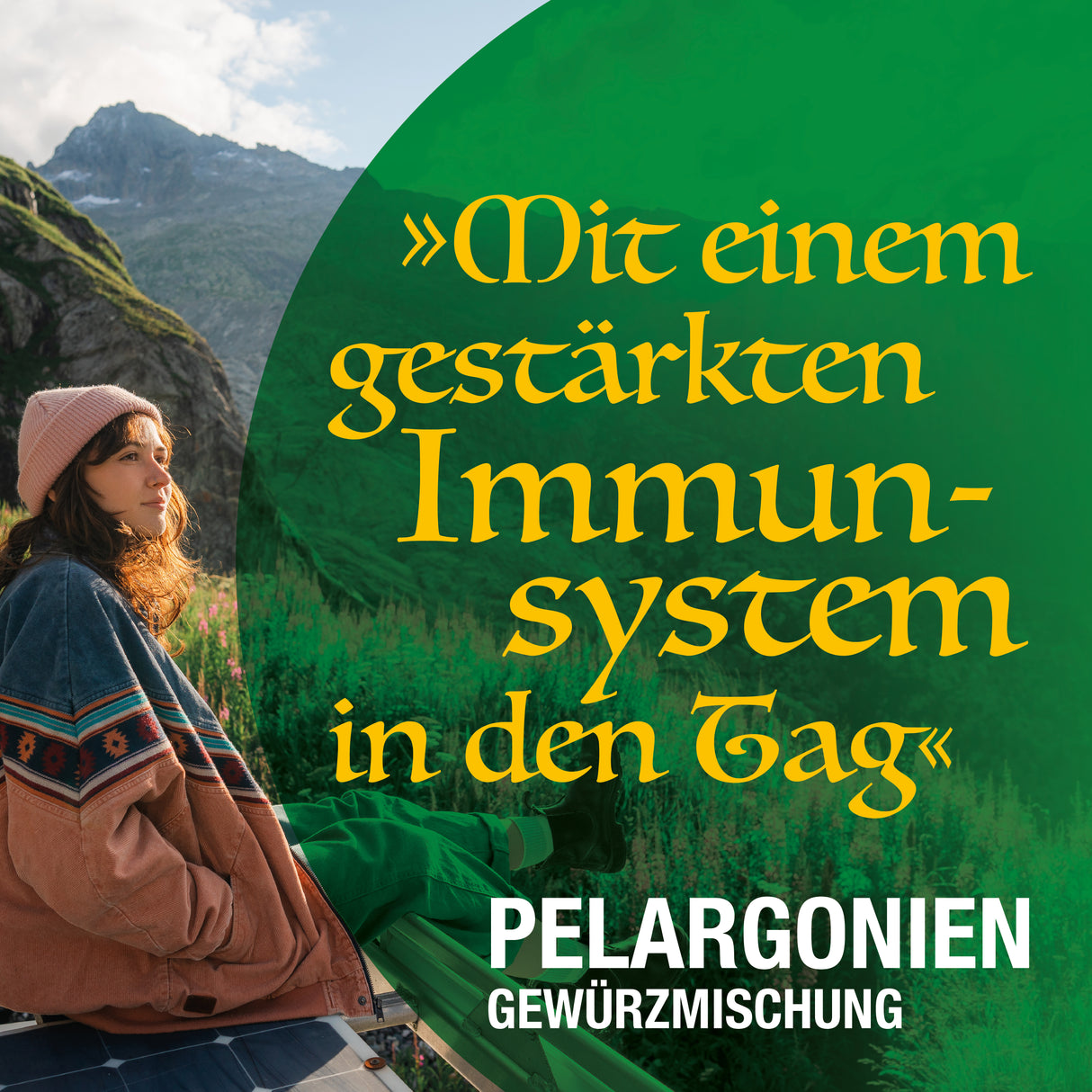 Pelargoniengewürzmischung mit Streueinsatz 100 Tabletten