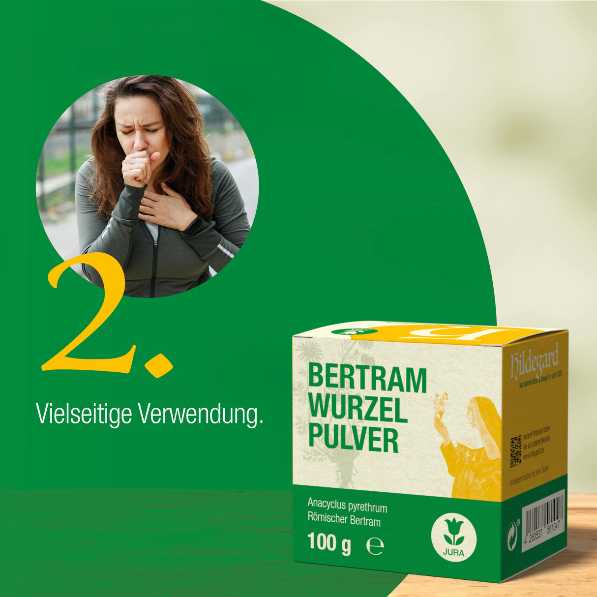 Polvere di radice di bertram