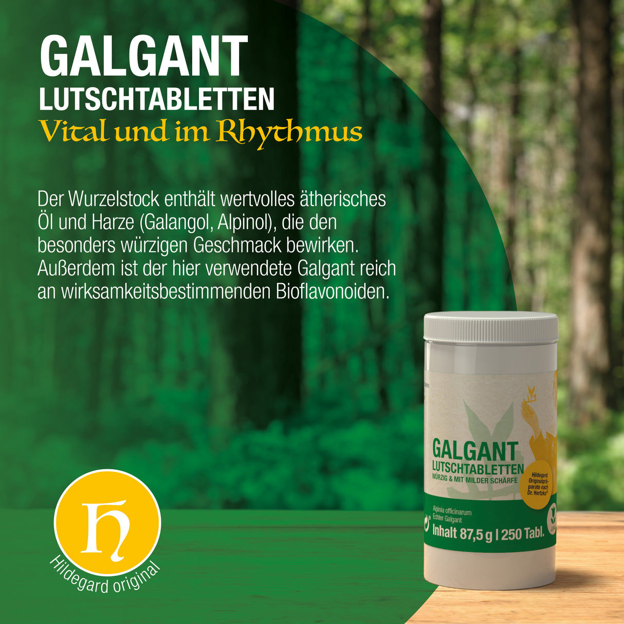 Galgant Lutschtabletten 250