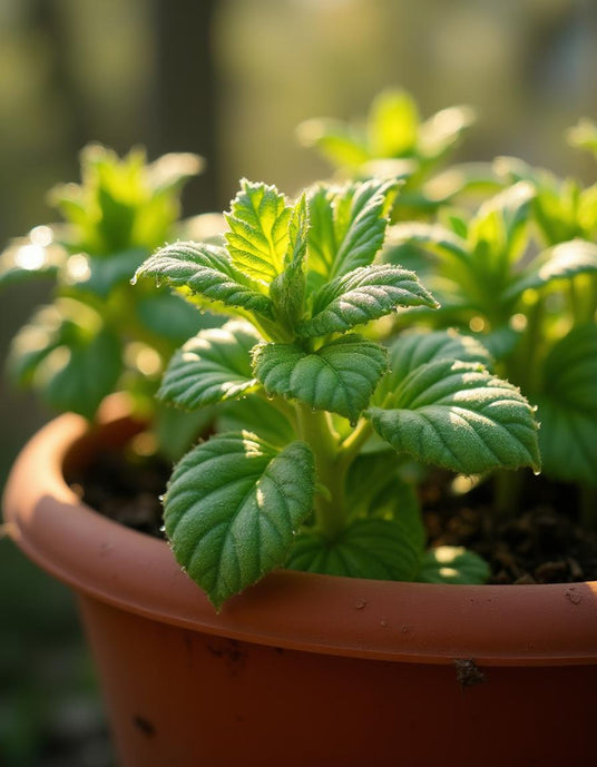 Menta di Bach in vaso