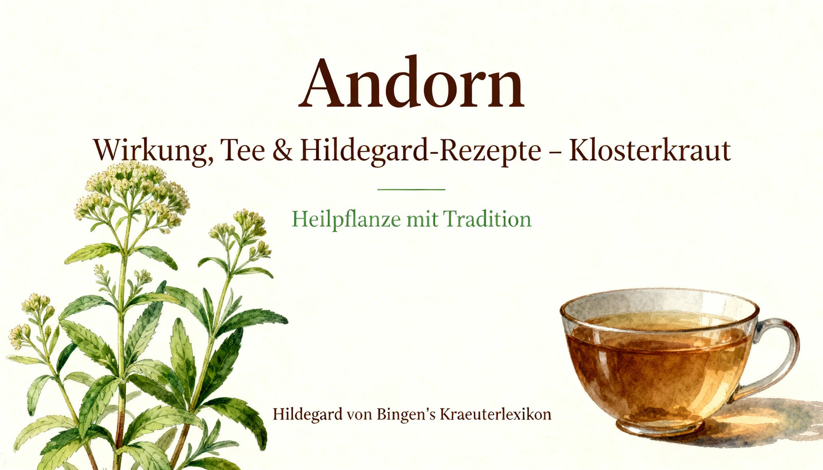 White Horehound effects, tea, and Hildegard recipes – Monastery herb