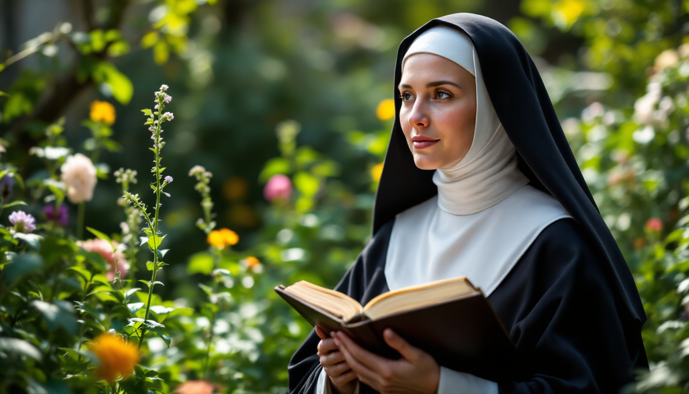 Hildegarde de Bingen et ses herbes : connaissances, effets et utilisation en un coup d'œil