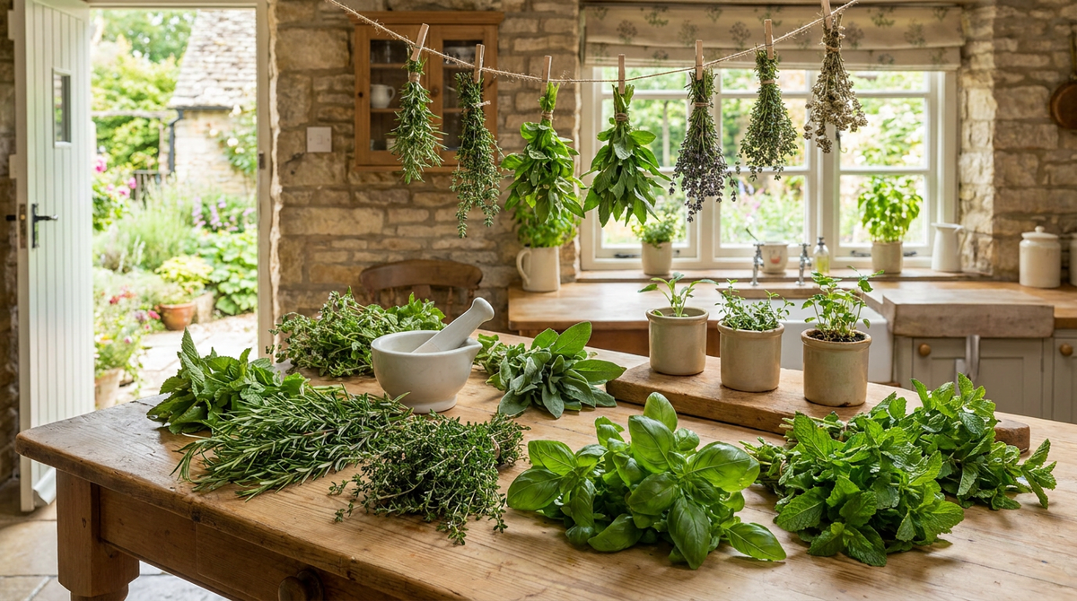 Herbs – The Complete Overview for Garden, Kitchen and Tradition