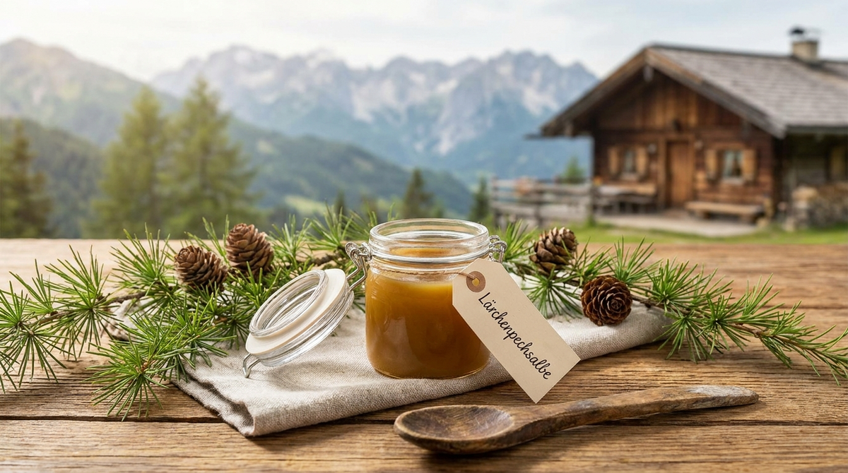 Larch Resin Salve – A Portrait of the Alpine Home Remedy