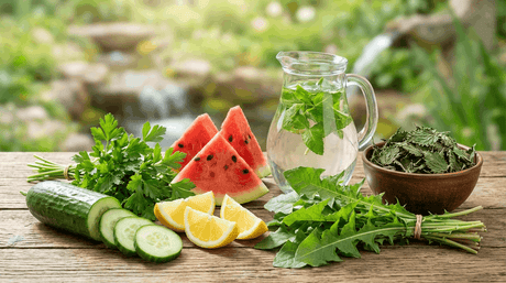 What has a diuretic effect?