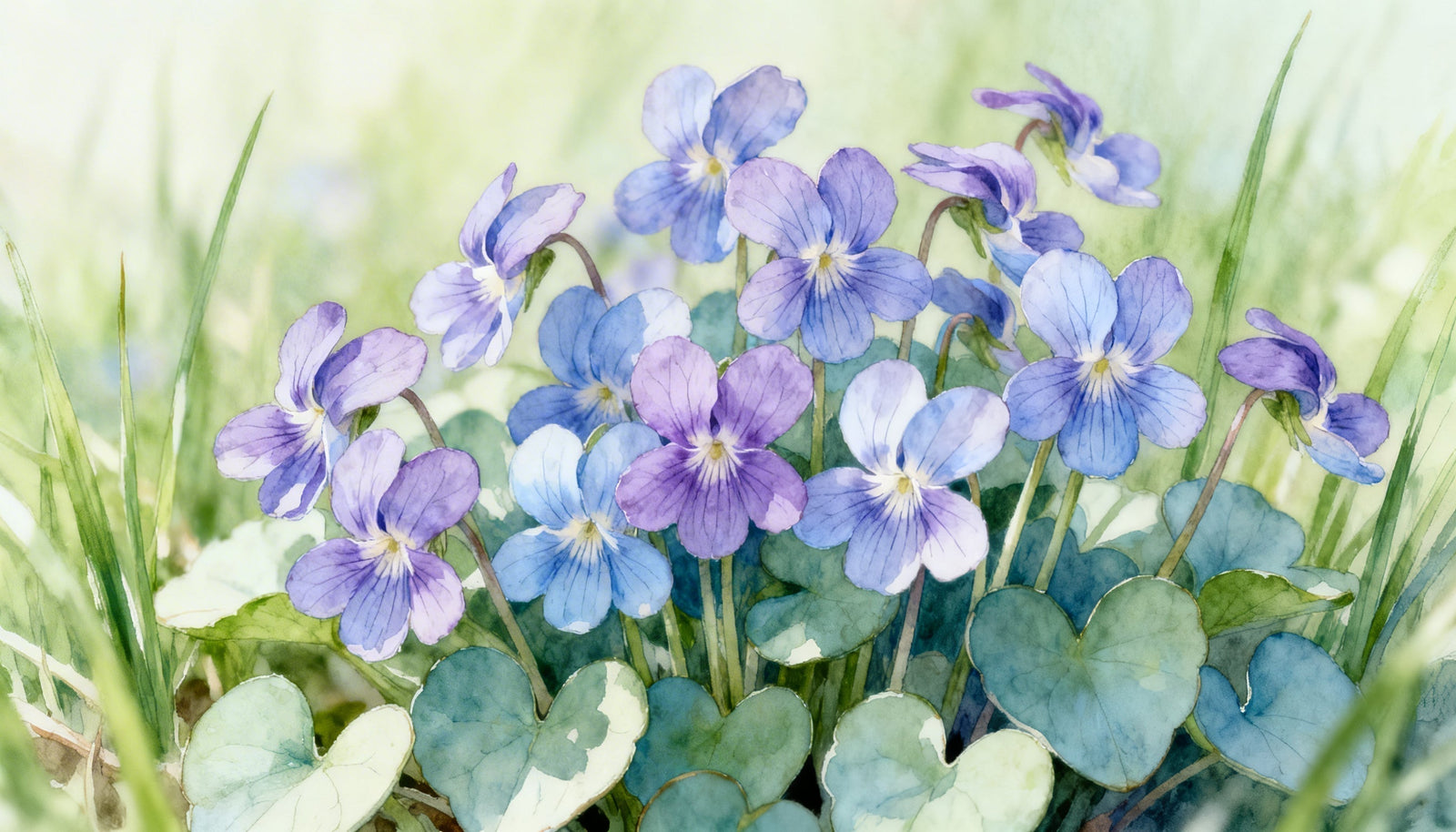 pensamiento violeta