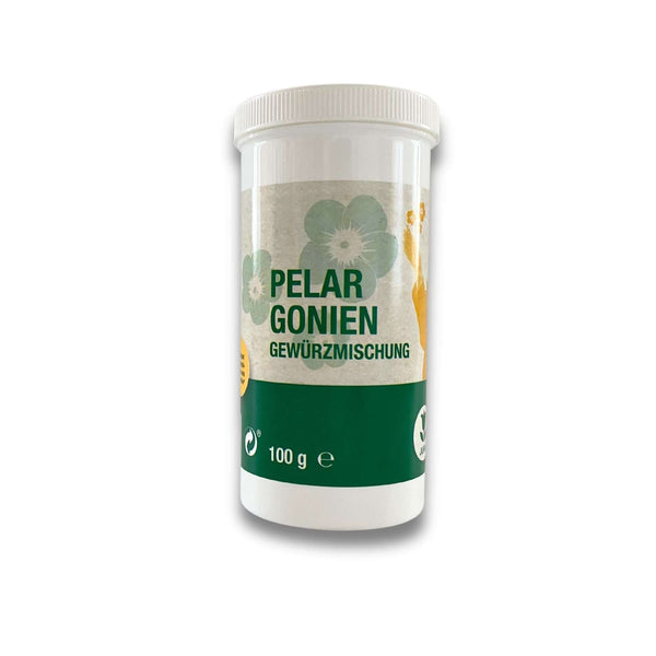 Pelargonium spice mix with sprinkler insert