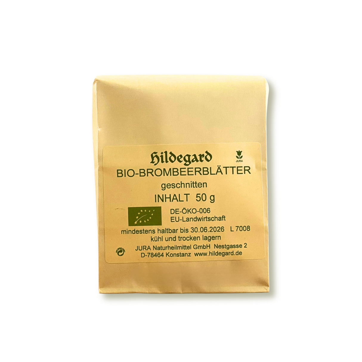 Feuilles de mûres biologiques, coupées, DE-ÖKO-006