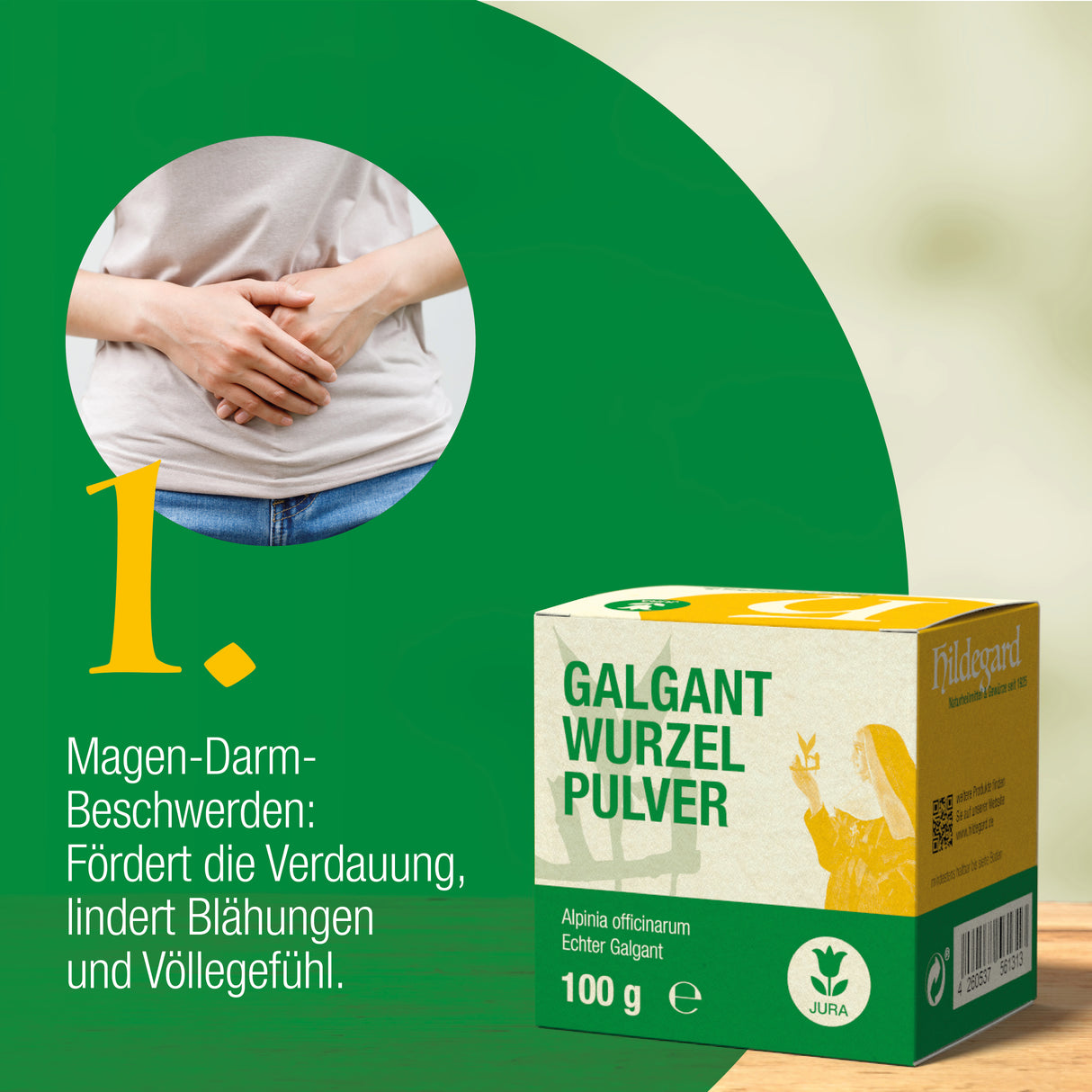 Galgantwurzelpulver