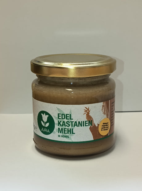 Sweet chestnut flour in honey