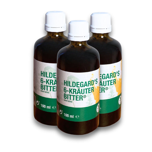Pack de 3 amers aux 6 herbes d'Hildegard - l'original