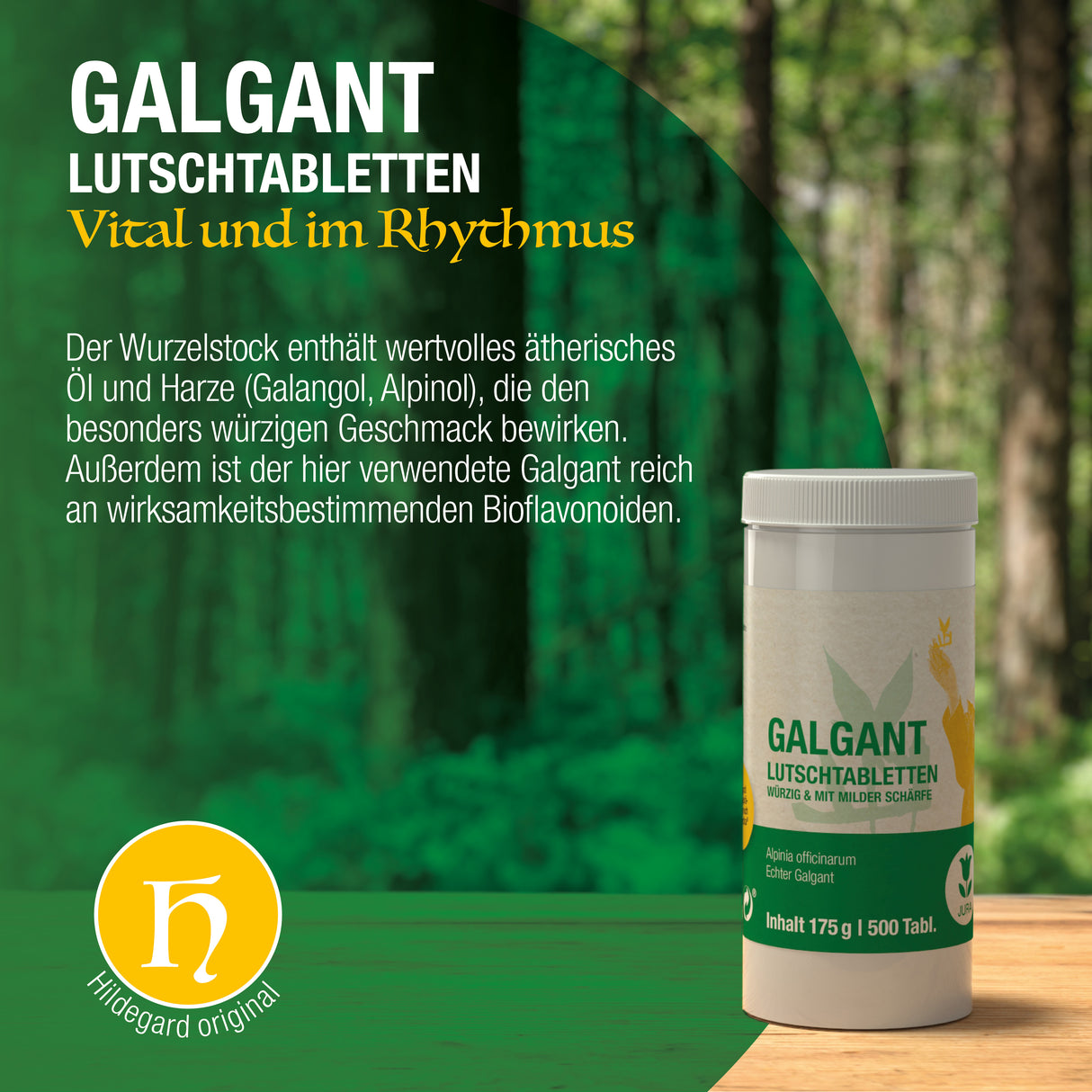 Galgant Lutschtabletten 500
