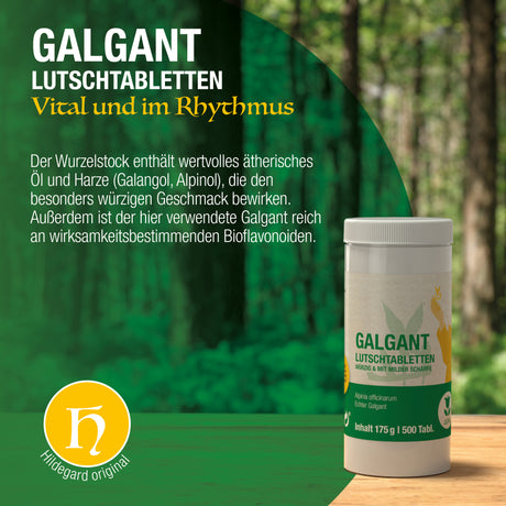 Galgant Lutschtabletten 500
