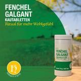 Fenchel-Galgant-Tabletten 500