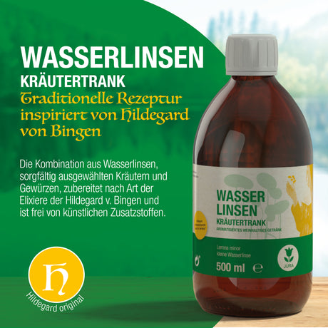 Wasserlinsen-Kräutertrank