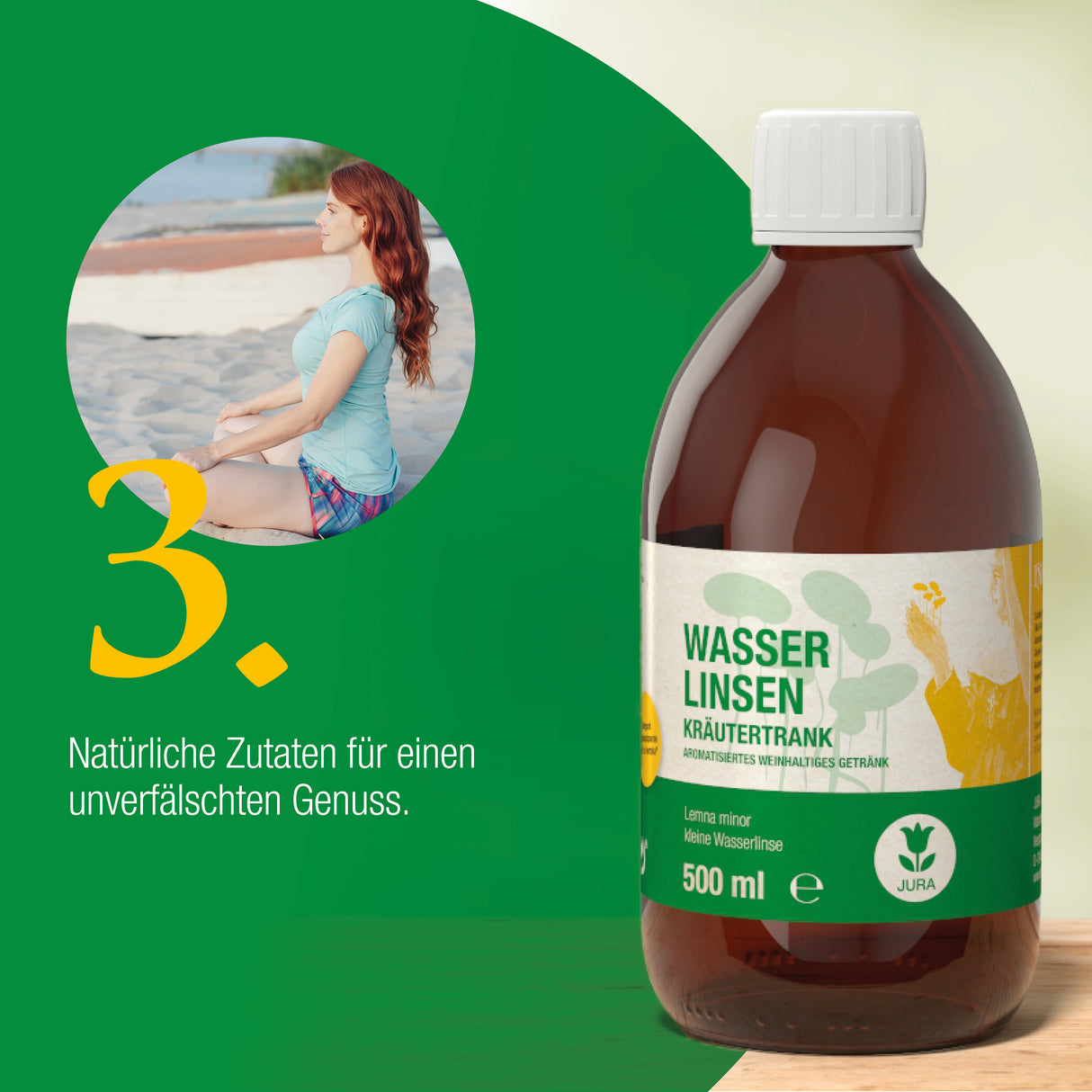 Wasserlinsen-Kräutertrank