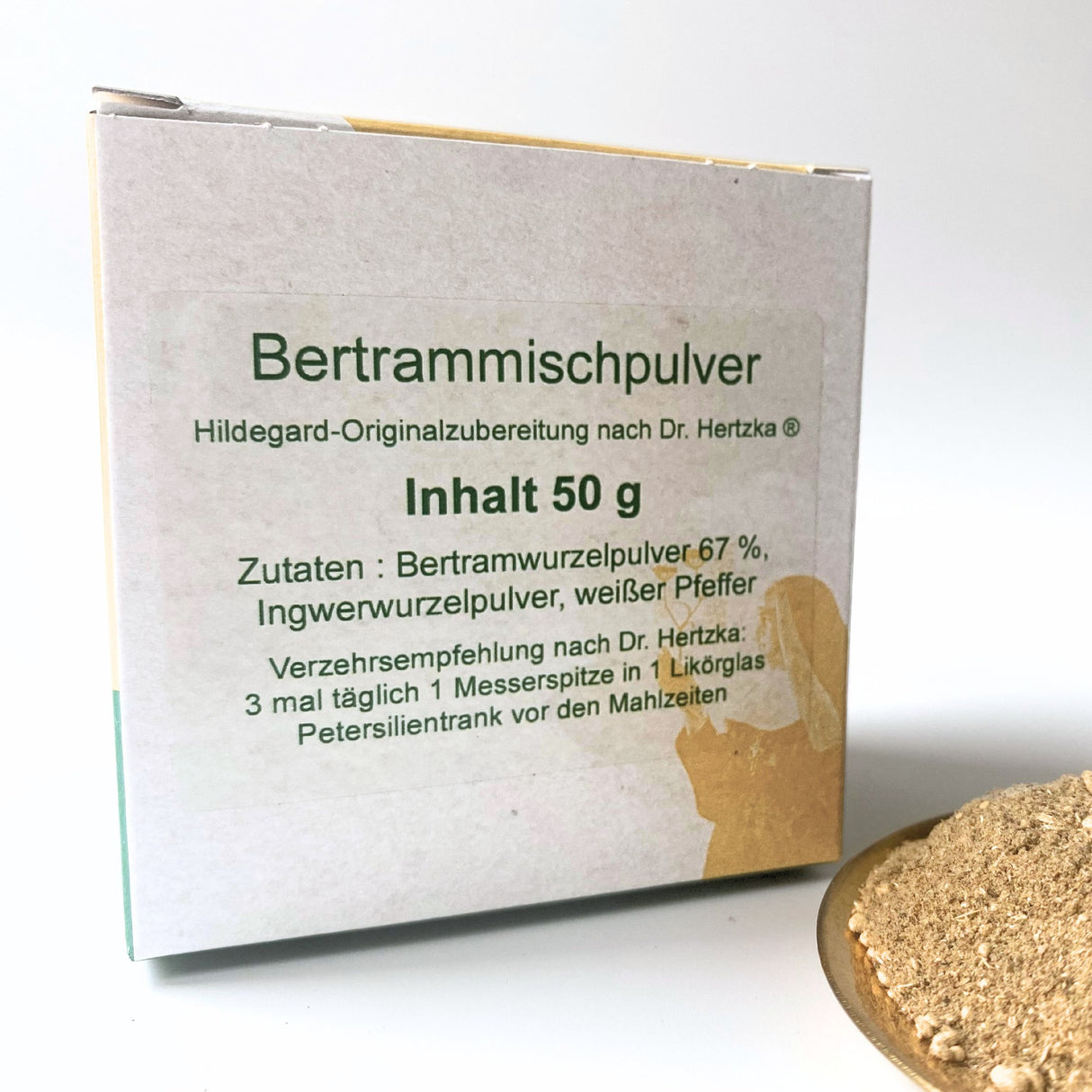 Bertram en poudre mélangée