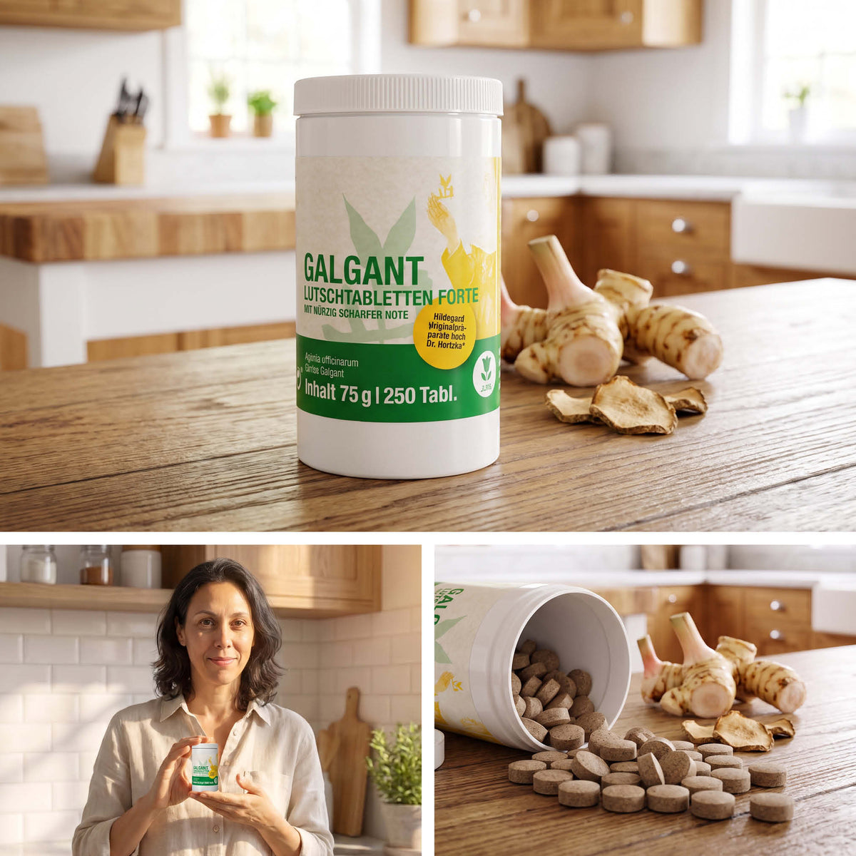 Galangal lozenges forte