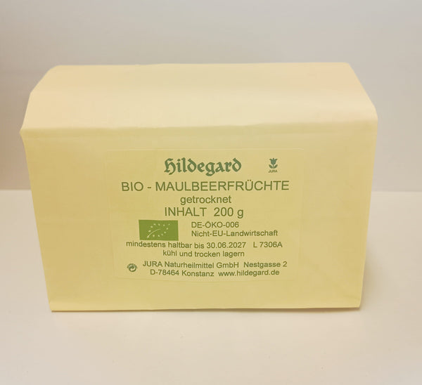 Fruits de mûrier biologiques séchés, DE-ÖKO-006
