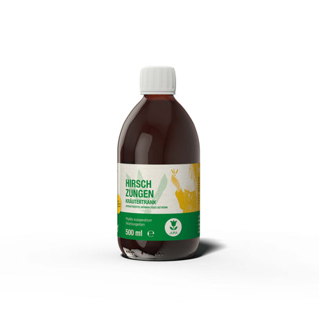 Infusión de hierba de lengua de ciervo