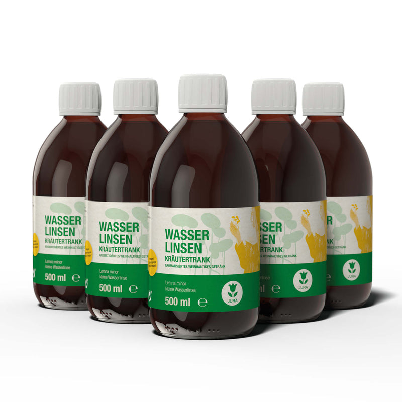 Infuso alle erbe con lenticchie d'acqua (cura)