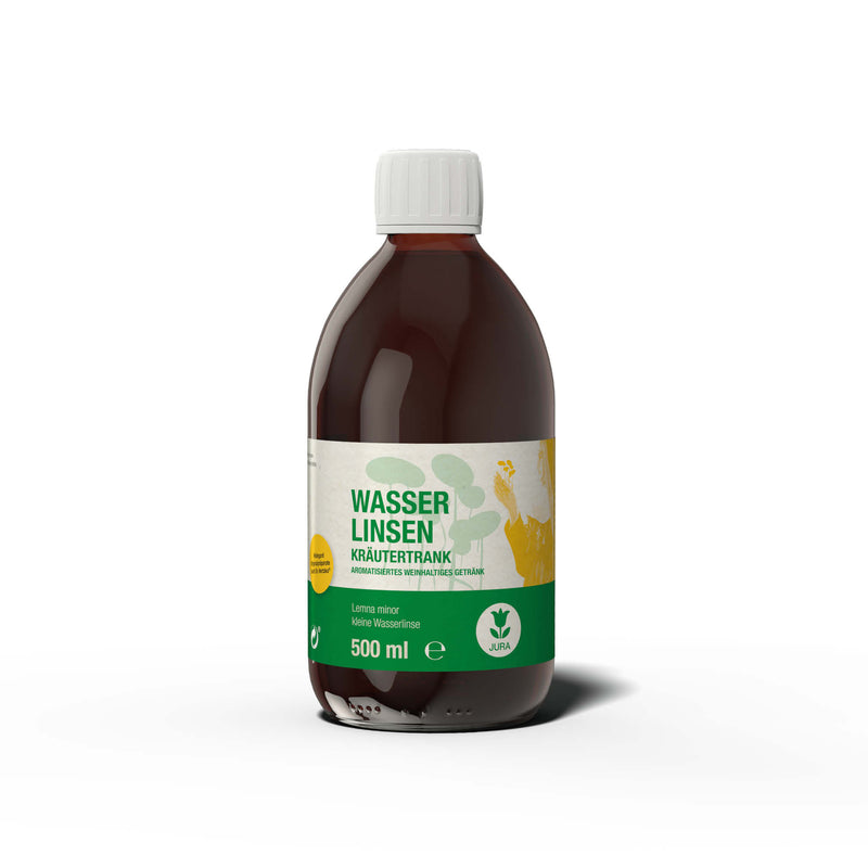Bevanda alle erbe con lenticchie d'acqua